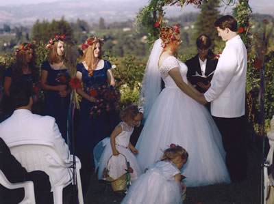 Sonoma County Wedding Ceremony